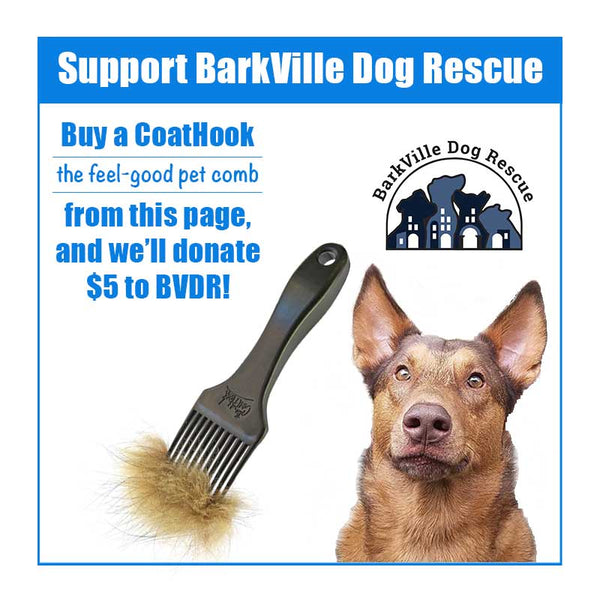 A CoatHook to Benefit <br />BarkVille Dog Rescue