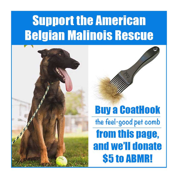 A CoatHook to Benefit <br />American Belgian Malinois Rescue<p></p>