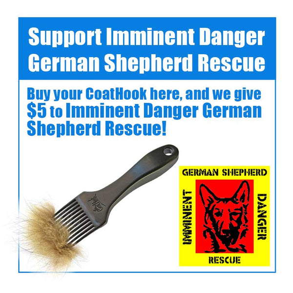A CoatHook to Benefit <br />Imminent Danger German Shepherd Rescue