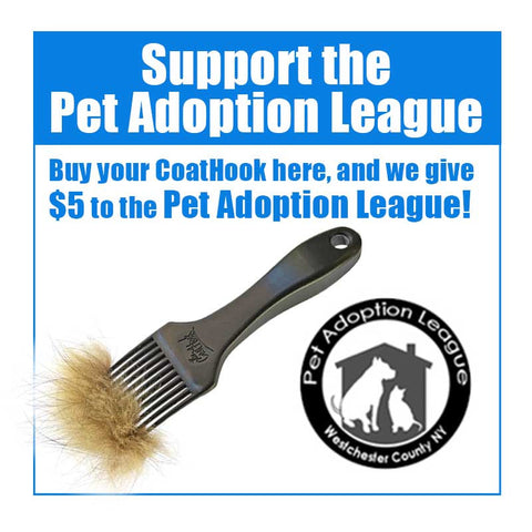 A CoatHook to Benefit <br />Pet Adoption League of Westchester County New York
