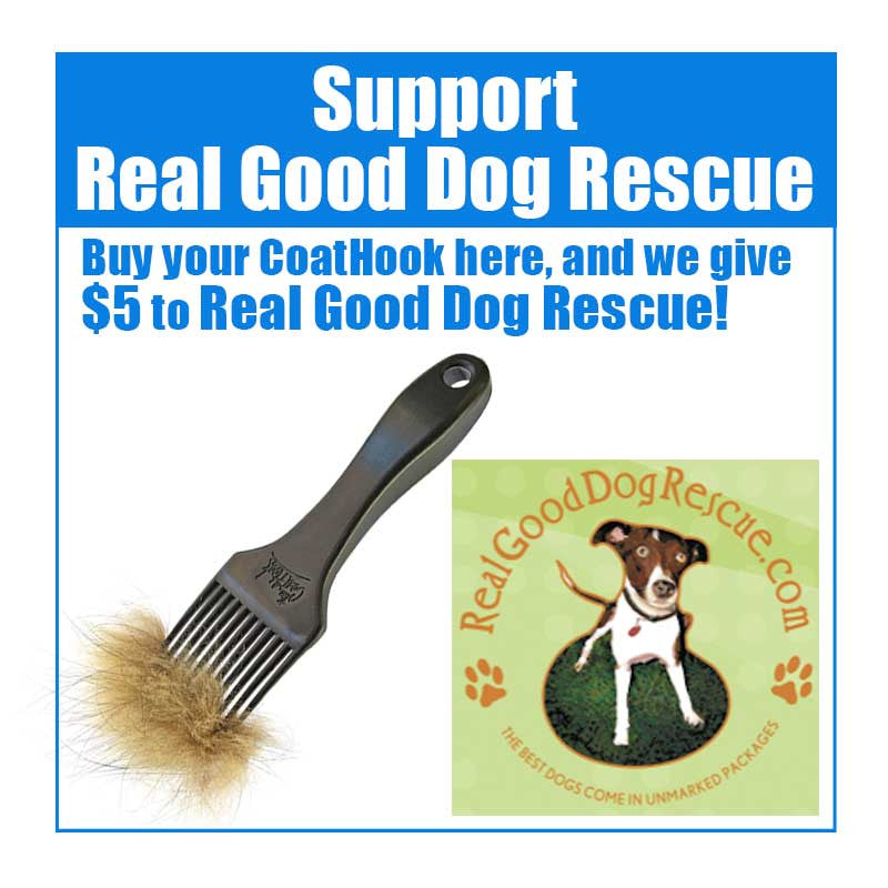 A CoatHook to Benefit <br />Real Good Dog Rescue