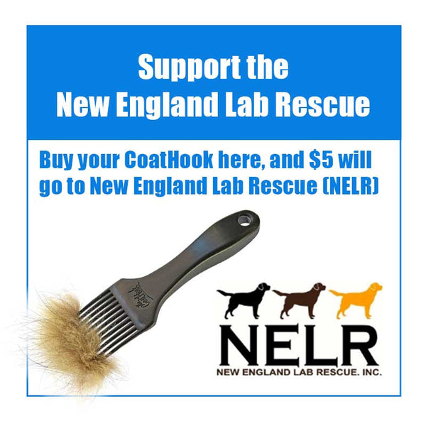 A CoatHook to Benefit <br />New England Lab Rescue