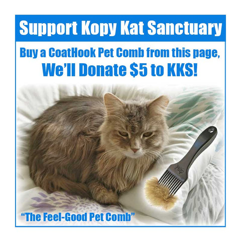 A CoatHook to Benefit <br />Kopy Kat Sanctuary