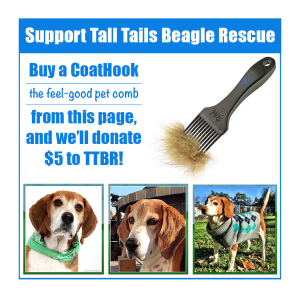 A CoatHook to Benefit <br />Tall Tails Beagle Rescue