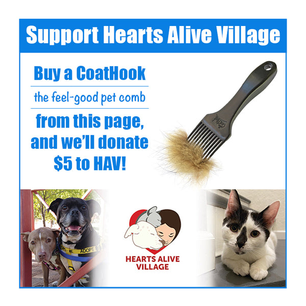 A CoatHook to Benefit <br />Hearts Alive Village