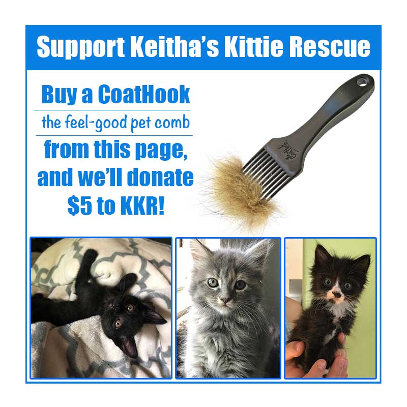 A CoatHook to Benefit <br />Keitha's Kittie Rescue